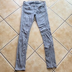 Rag & Bone Women’s Gray Skinny Stretch Jeans size 26